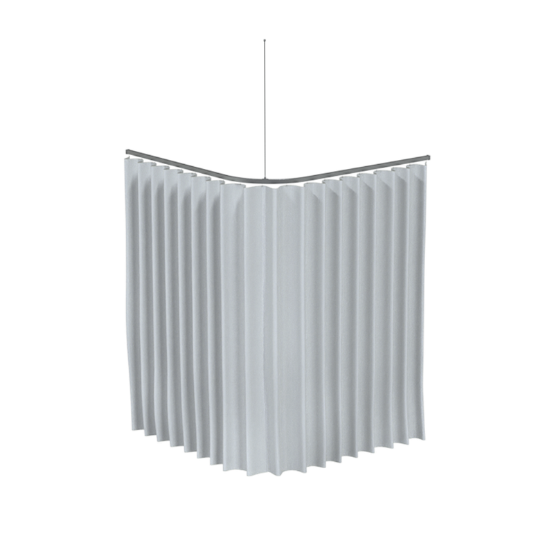 Modular Micro Shower Curtain Track 1200mm