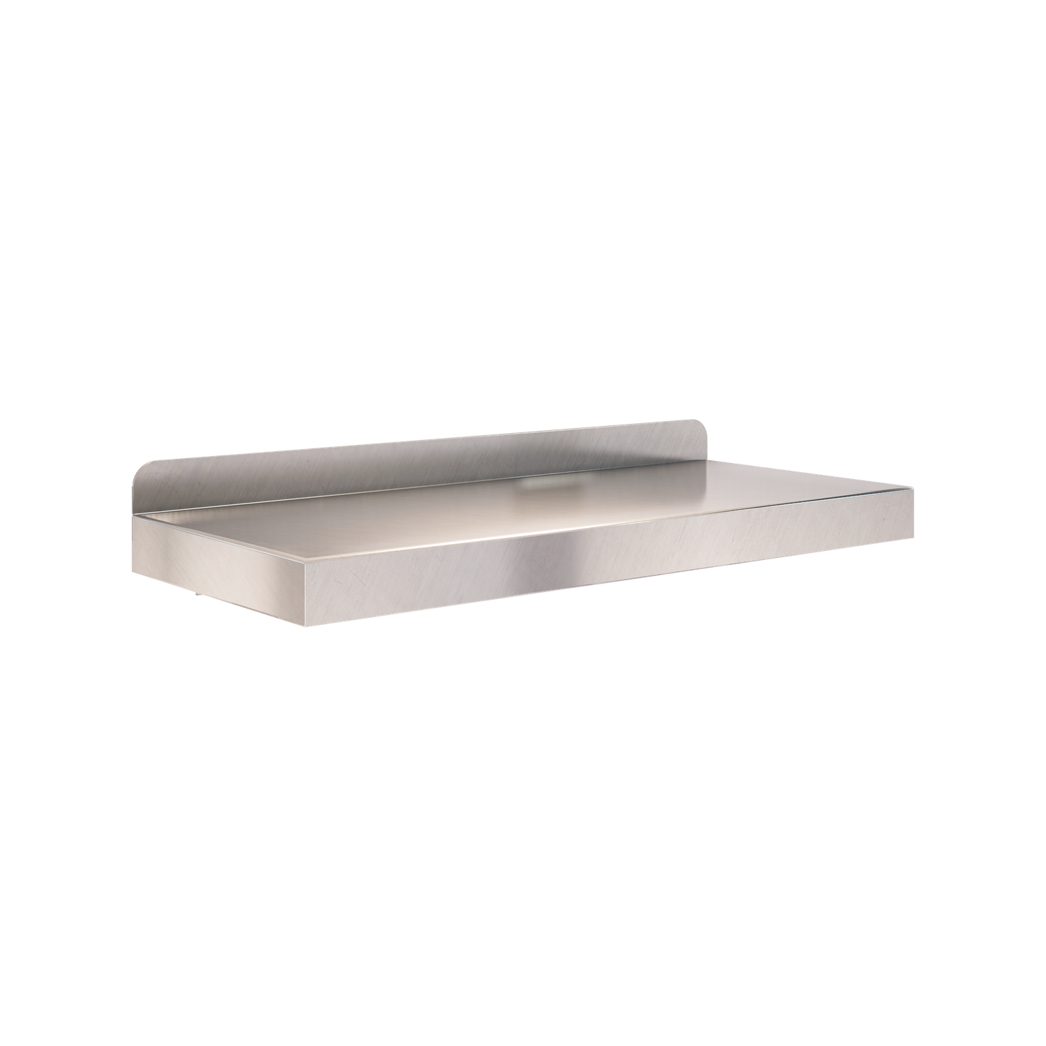 Changing Places Shelf 450mm width x 150mm depth SS, Finish: Satin Stainless Steel, Size: 450mm