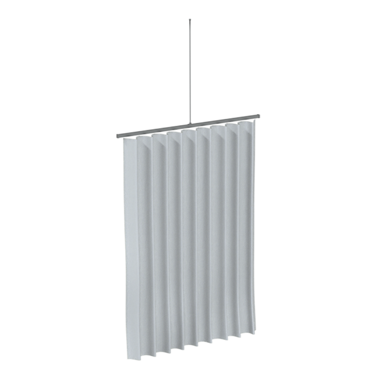 Micro Shower Curtain Track Straight 1200mm