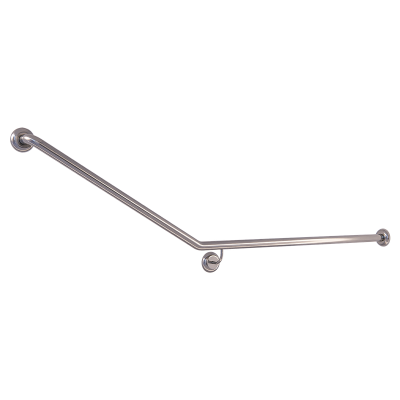 Accessible 30° Grab Rail, Concealed Fix (Rear Wall Mount)