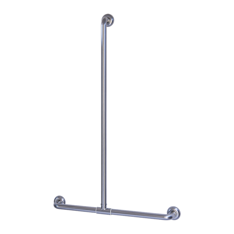Universal Sliding Shower Bar - Universal Mounting for Left Handed or Right Handed Installation