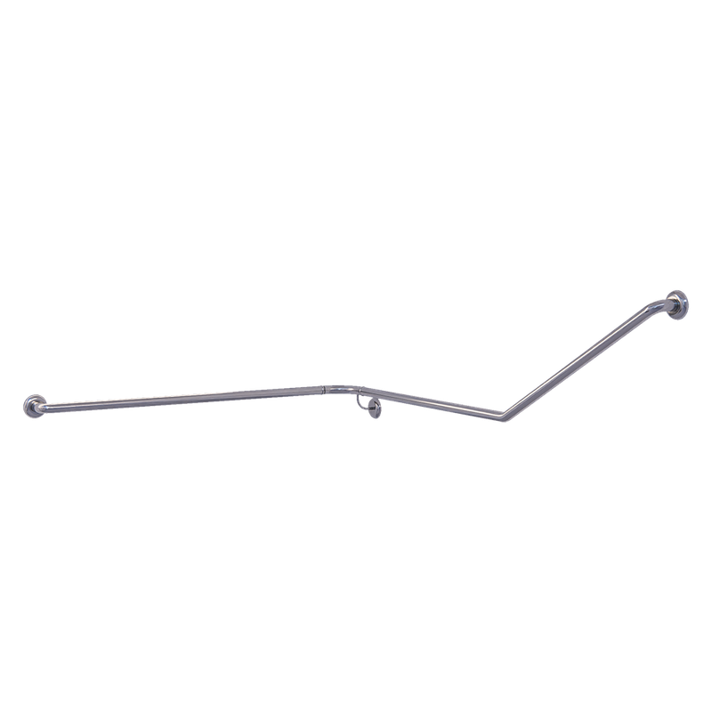 Accessible Wrap Around Left Hand 30° Grab Rail, Modular, Concealed Fix