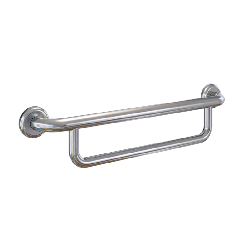 Grab Rail (C) 600x32 With Undermount Towel Rail