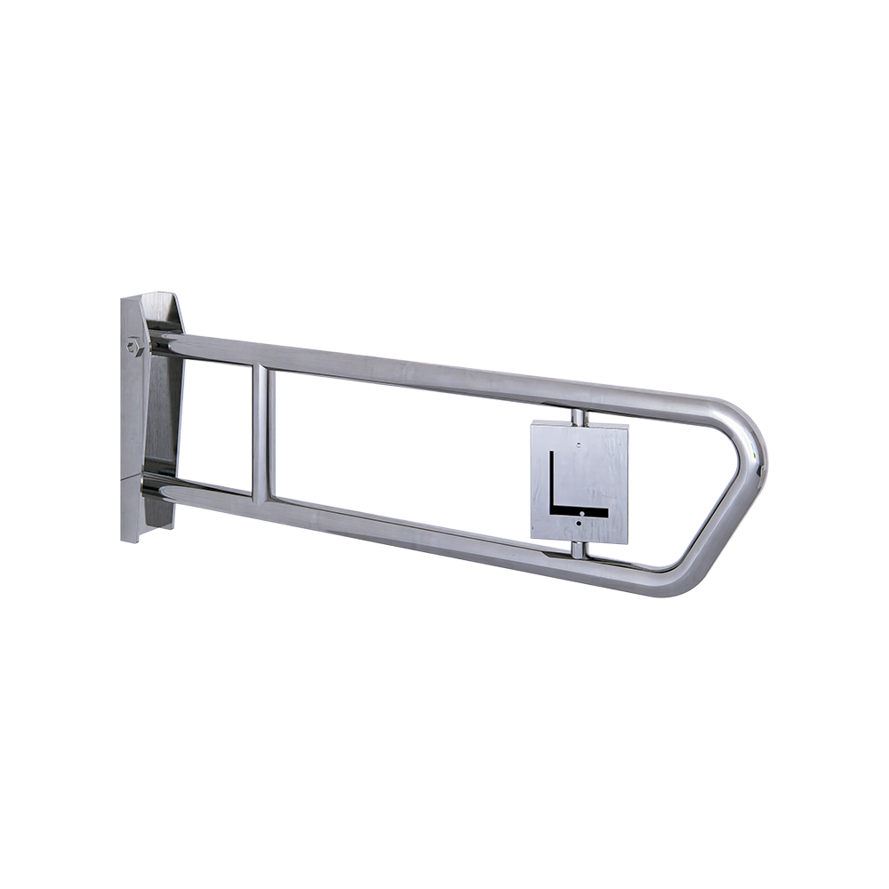 Drop Down Grab Rail Universal NC, Finish: Stainless Steel