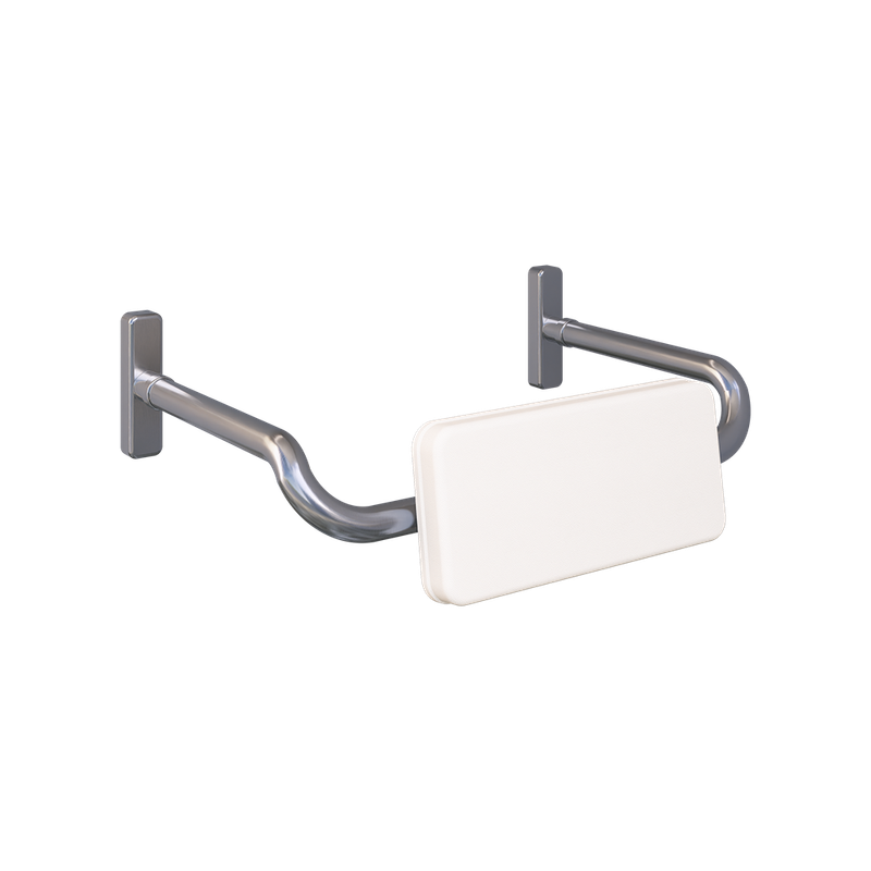 Acc Curved Toilet Backrest