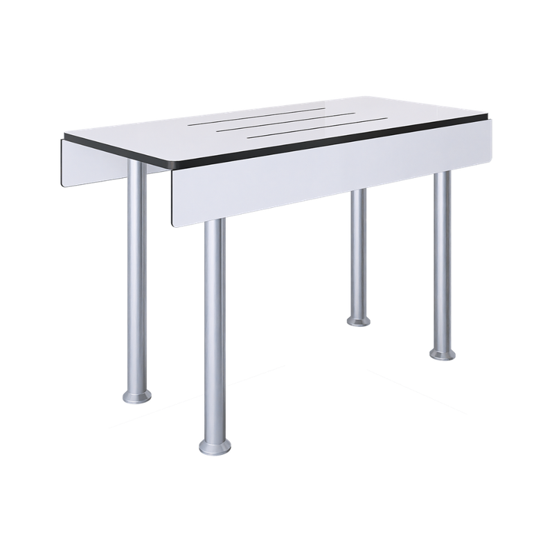 Bench Seat – 900mmL x 410mmW – with 13mm White Compact Laminate Seat Top