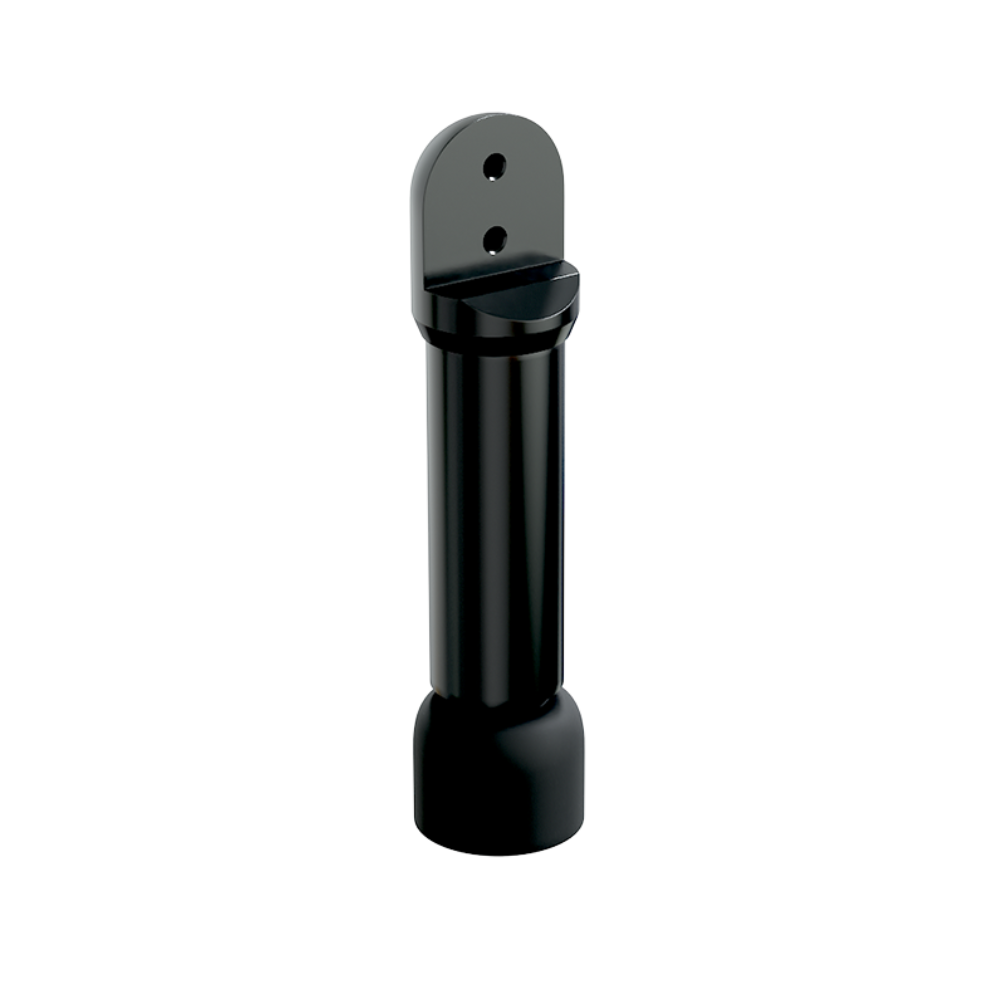 120 Designer Series Aluminium Heavy Duty Leg, Finish: Designer Black, Option: 100mm with 10mm Adjustment