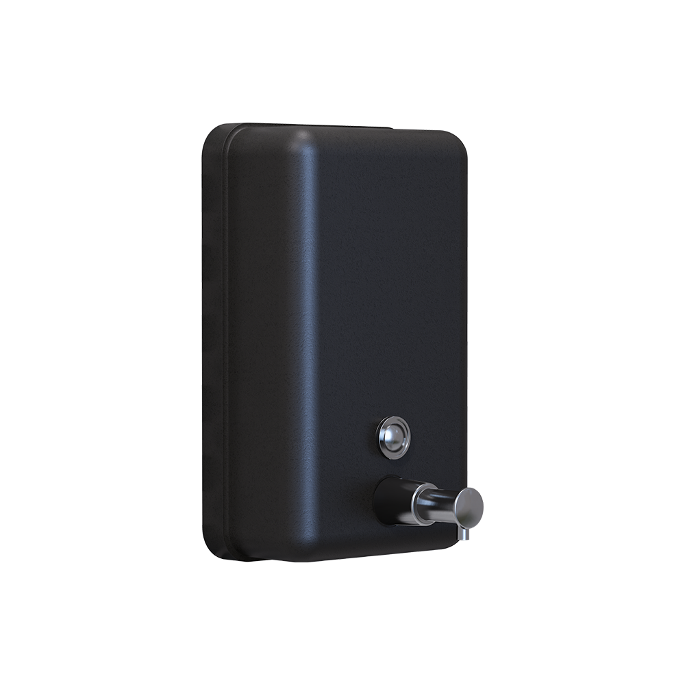 Vert Soap Dispenser, Finish: Matte Black
