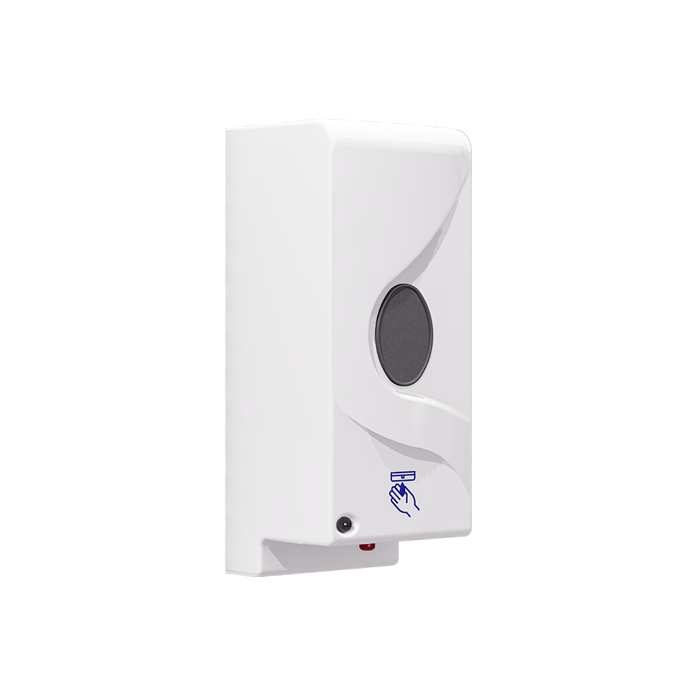 Surface Mounted Automatic Soap Dispenser – 950ml Capacity White, Finish: White