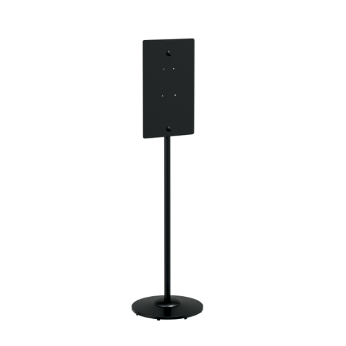 Stainless Steel Hand Sanitiser Stand - Finish: Designer Black, Finish: Designer Black