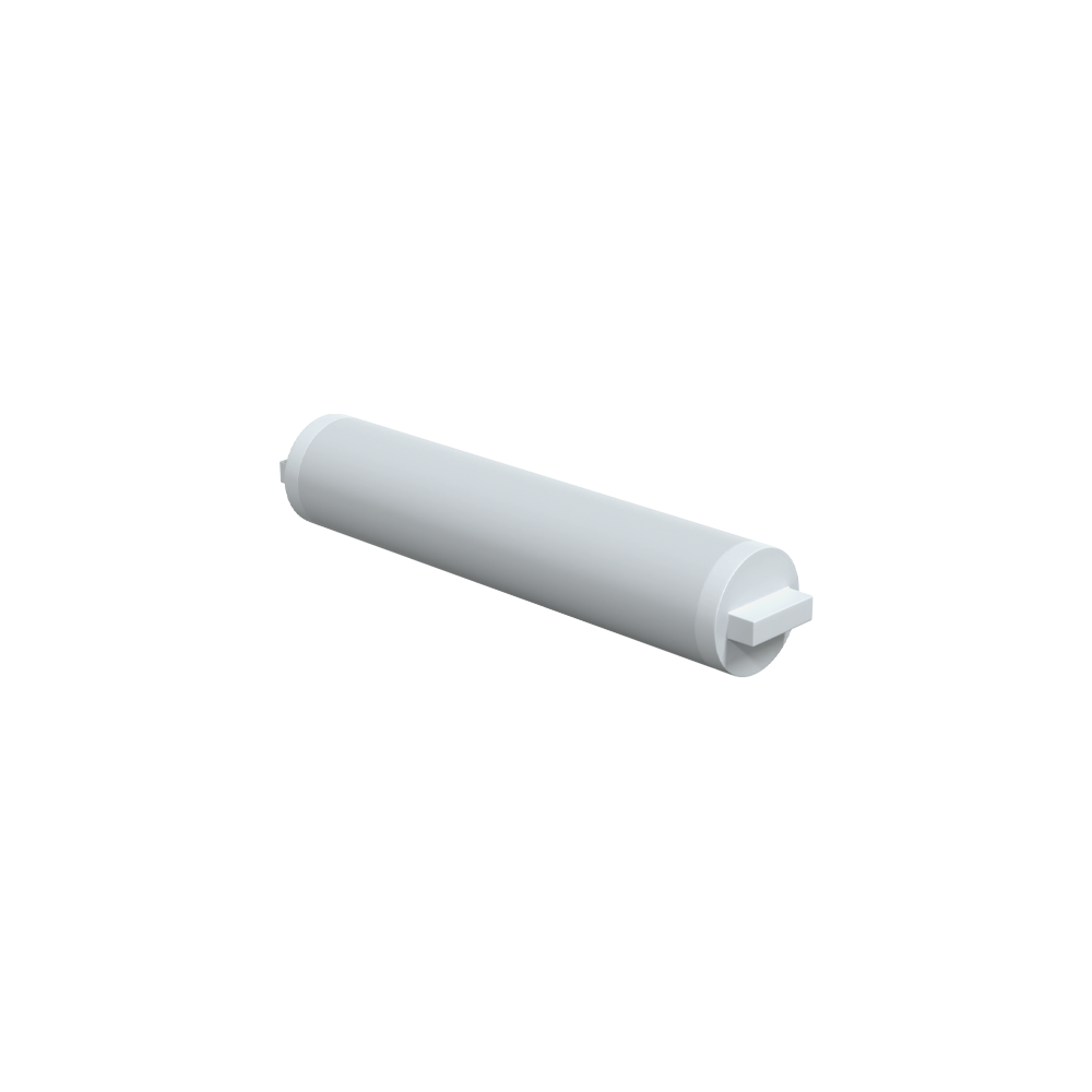 Spare Toilet Roll Roller, Finish: White