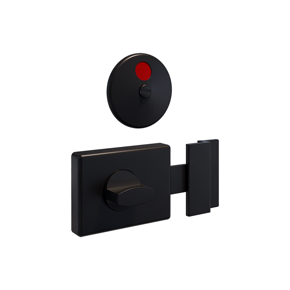 300 Series Designer Black Lock and Indicator Set