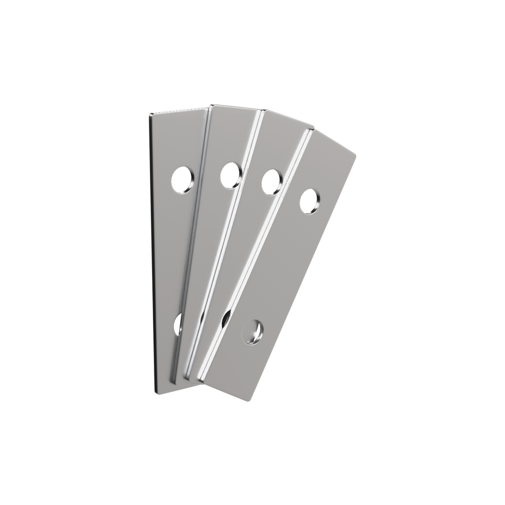 Faceplate (Pack of 4), Option: to suit Bolt Through Hinges