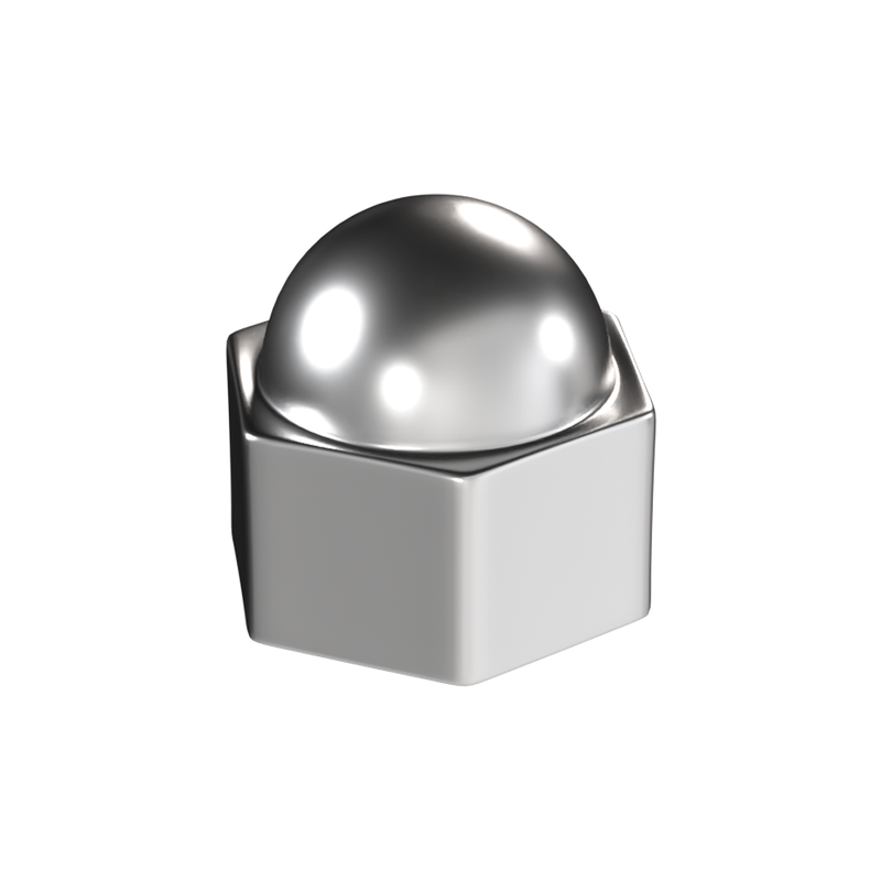 Dome Nut (Pack of 20) – 1/4”