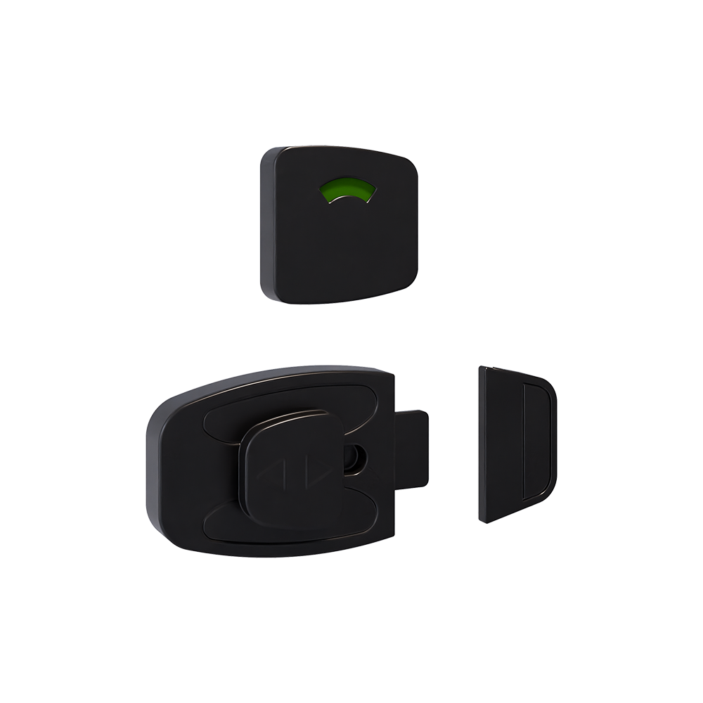 Sera Slide Lock and Indicator Set, Finish: Designer Black