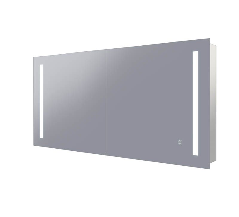 Amber LED Shaving Cabinet, Size: 750mm