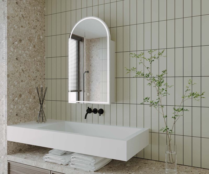 Blanca LED Shaving Cabinet