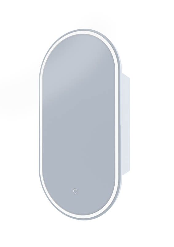 Capsule LED Shaving Cabinet, Finish: Frameless