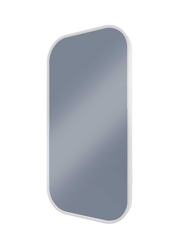 Modern Soft Rectangle: Round Rectangle Wall Mirror