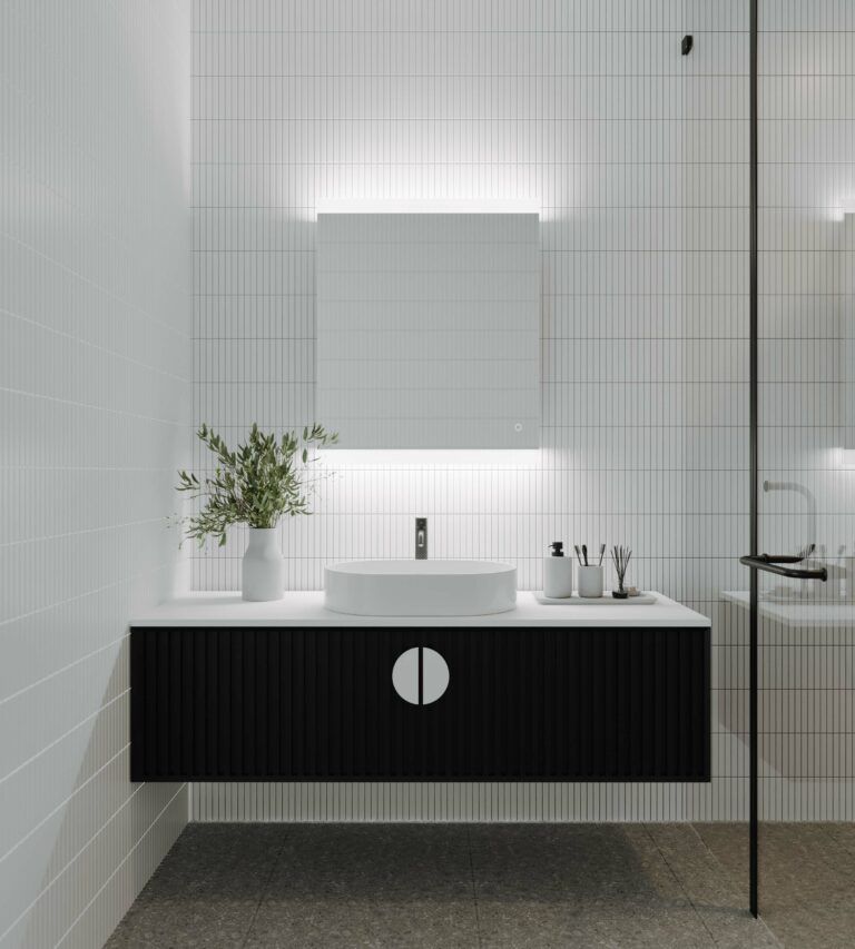 Miro LED Mirror with Bluetooth Speakers, Size: 750mm x  900mm