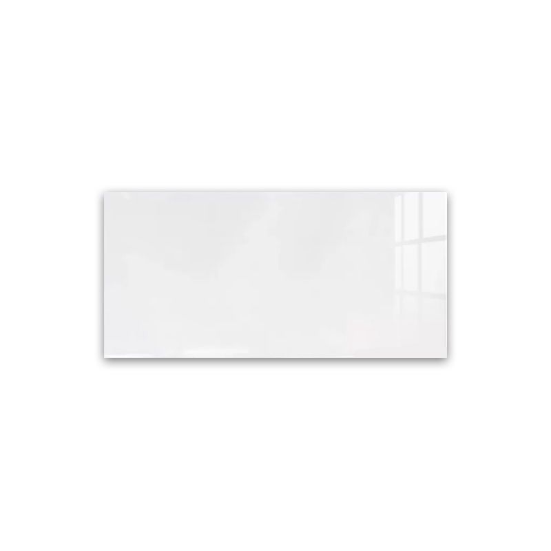 Basic White Rectified Box Price (1.44m2), Colour: Gloss White, Size: 299x600