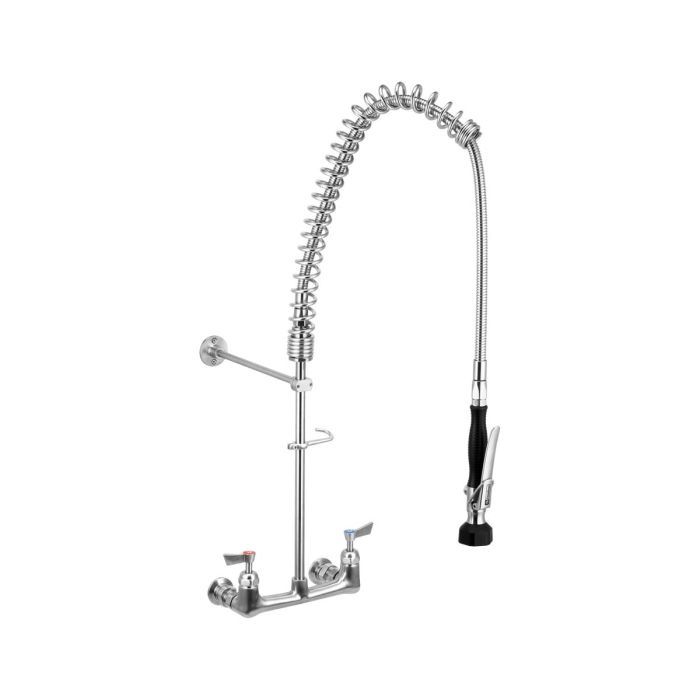 Stainless Steel Exposed Wall Mount Pre-Rinse Unit