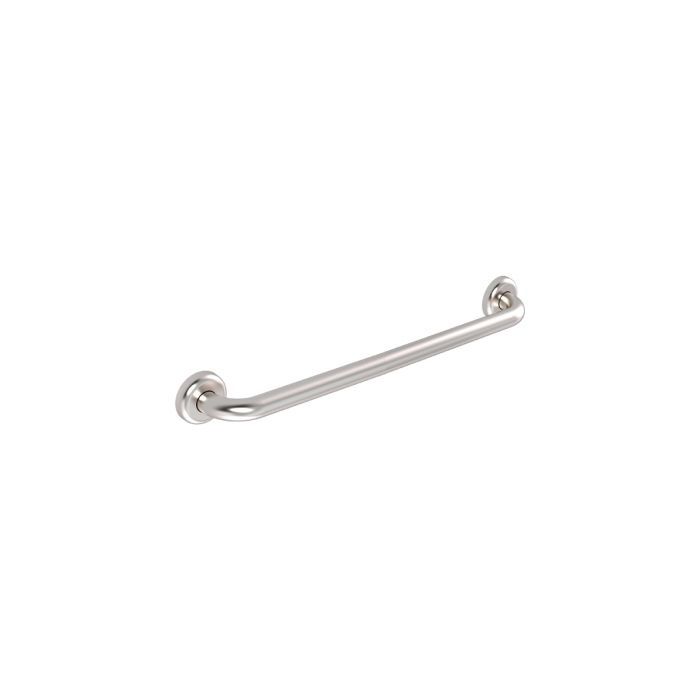 Straight Grab Rail with 78mm Domed Clam Concealed Flange, Size: 300mmL x 32mmDia