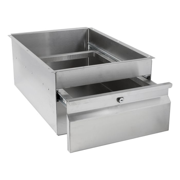 Stainless Steel Gastronorm Drawer With Lock