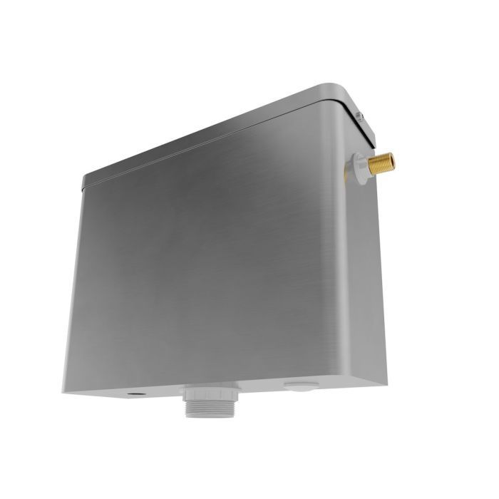 Disabled Compliant Dual Flush Cistern, Option: Right Side Entry Inlet