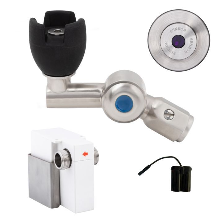 45 Degree Wall-Mount Sensor Operated Bubbler