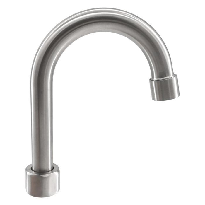 Stainless Steel Gooseneck 7&quot; Swivel Spout Only