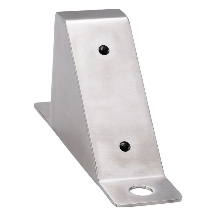 Angled floor bracket (suits Foot Valves)