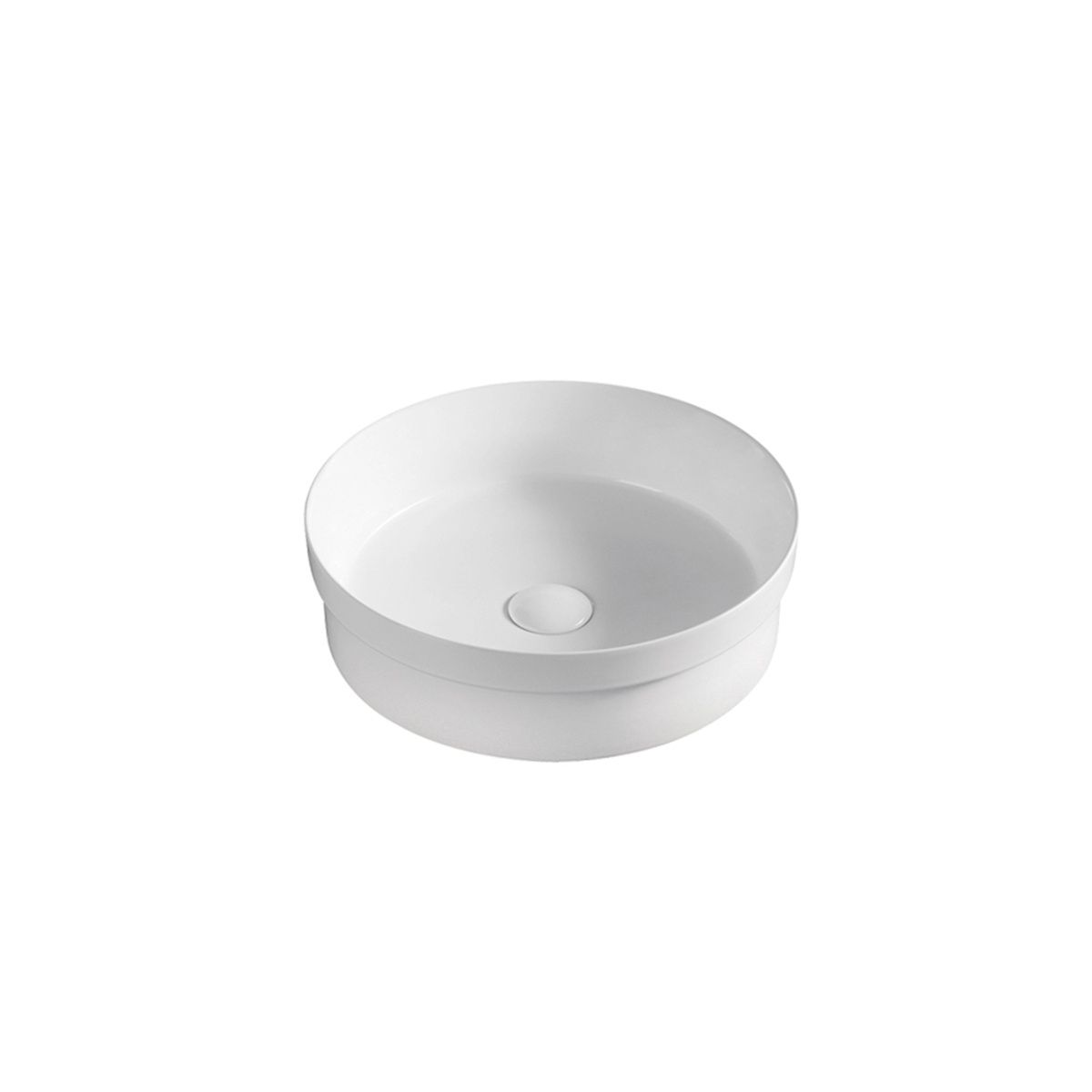 Gardinier Gloss White Semi Inset Basin