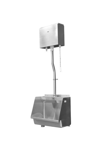 Complete 600mm setup with pullchain &amp; pipe Clip, Size: 600mm