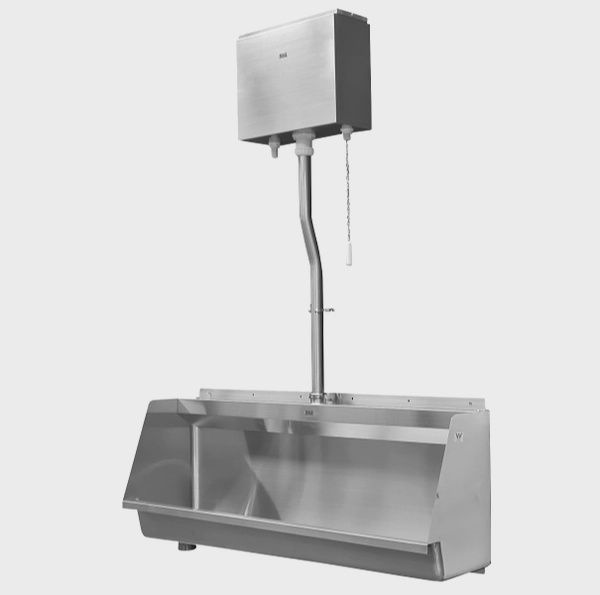 Complete 1200mm setup with pullchain &amp; pipe clip, Size: 1200mm