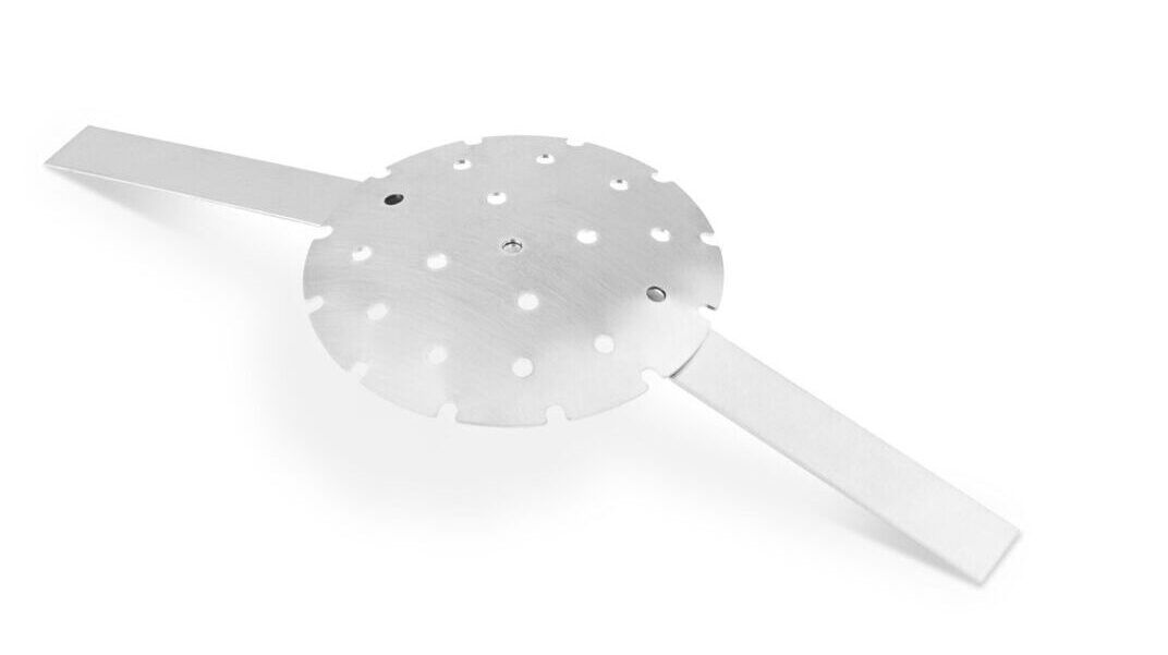 MAS Push in Urinal Grate, Size: 110mm diameter top