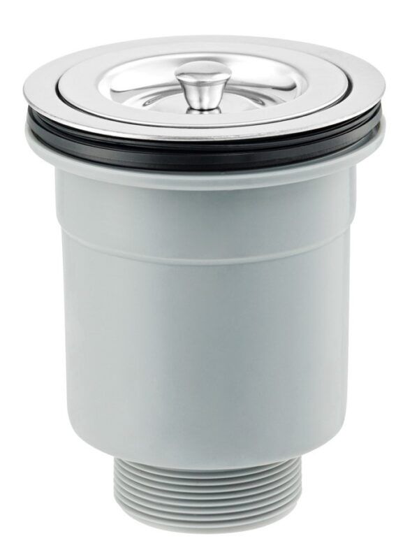 Scrap Catch 3mm holes to suit 90mm outlet, Option: 3mm Holes to suit 900m Outlet