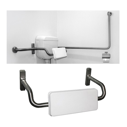 Padded Dropped Arm Back Rest