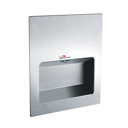 Turbo Tuff High Velocity Hand Dryer, Finish: Recessed Satin Stainless Steel