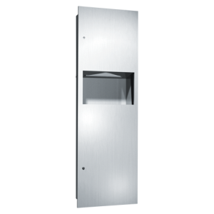 Simplicity Collection Paper Towel Dispeser &amp; Waste Bin, Finish: Classic, Option: Reccessed, Size: 34L Capacity