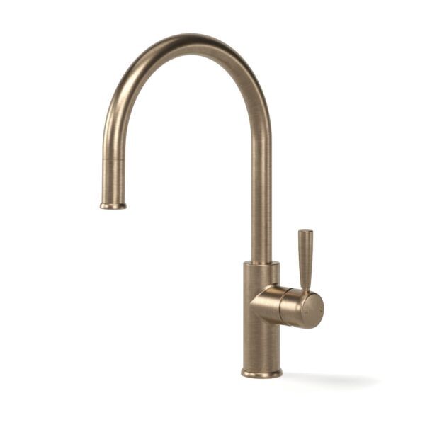 Bremont Sink Mixer - Curve Pull Out