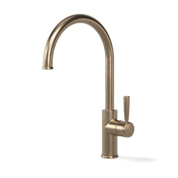 Bremont Sink Mixer - Curve 220mm