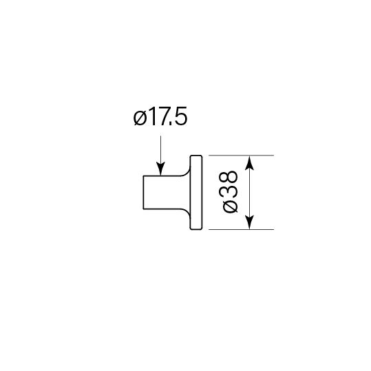 Figura Cabinet Knob - Disc