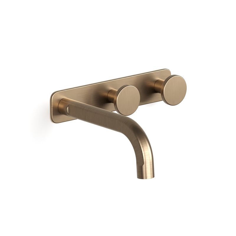 Figura Disc Wall Bath Tap Set