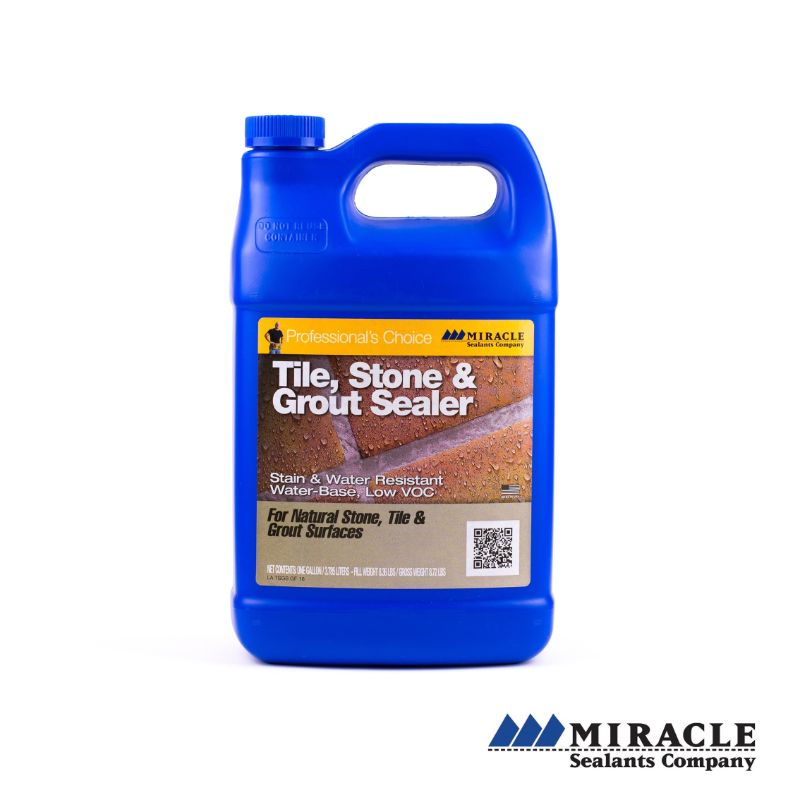 MIRACLE TILE, STONE &amp; GROUT SEALER, Size: 1 Gallon/ 3.78L