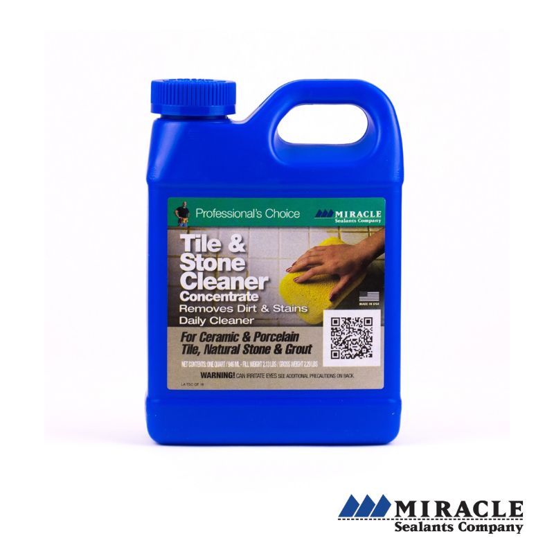 MIRACLE TILE &amp; STONE CLEANER, Size: 1 Quart / 946ml