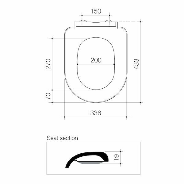 Urbane II Toilet Seat