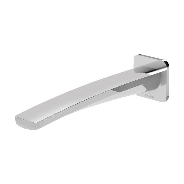 Mekko Wall Outlet 200mm, Colour: Chrome, Type: Basin