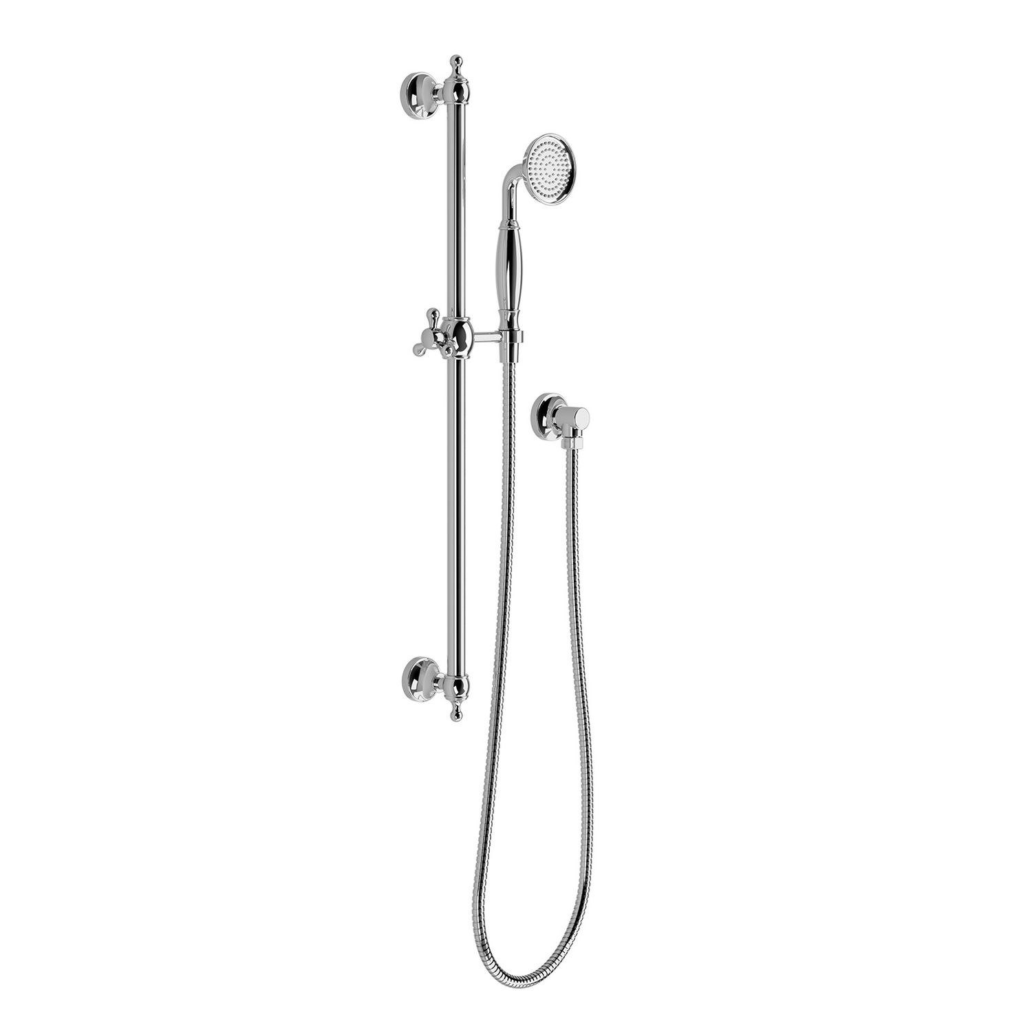 Cromford Rail Shower, Colour: Chrome