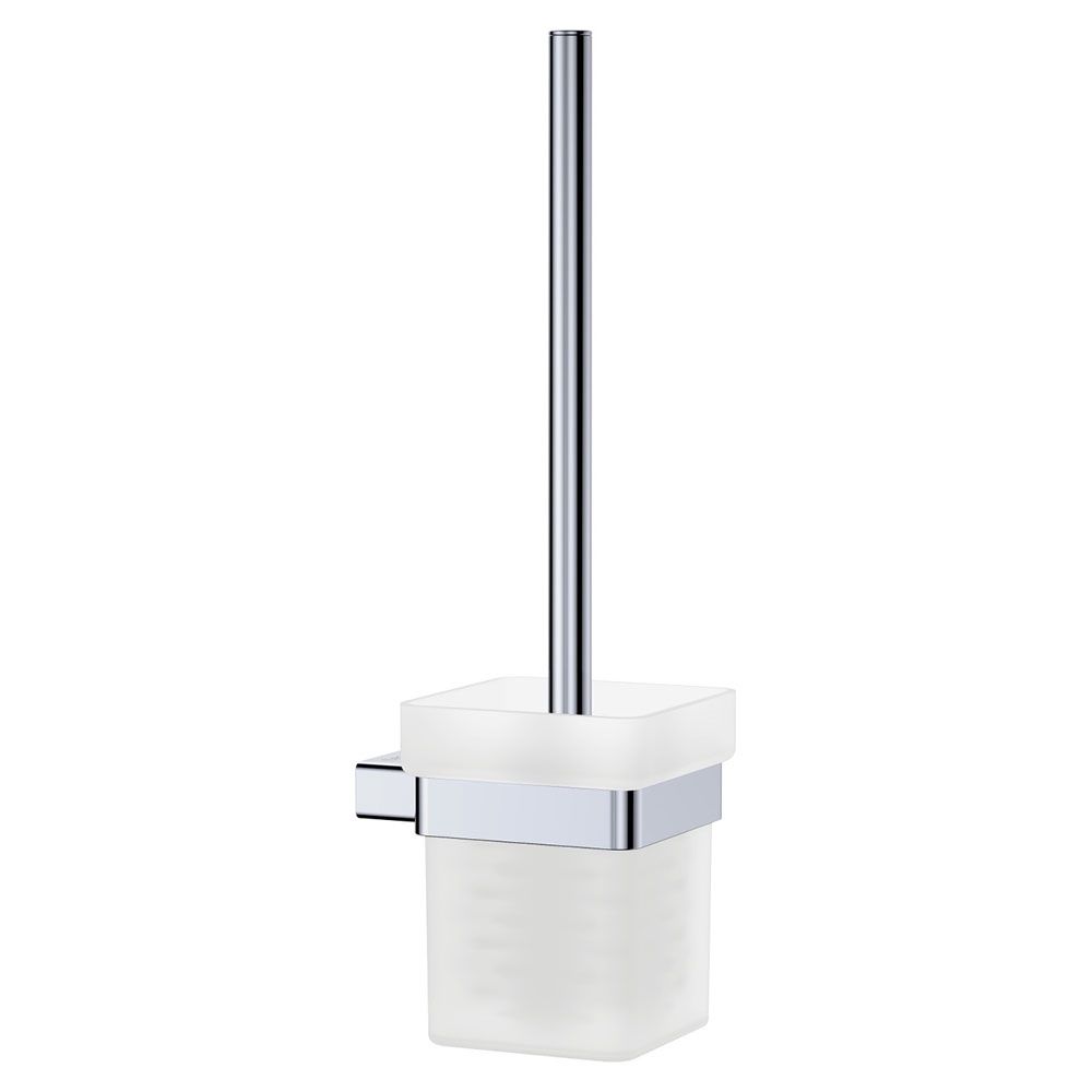Tono Toilet Brush &amp; Holder, Colour: Chrome